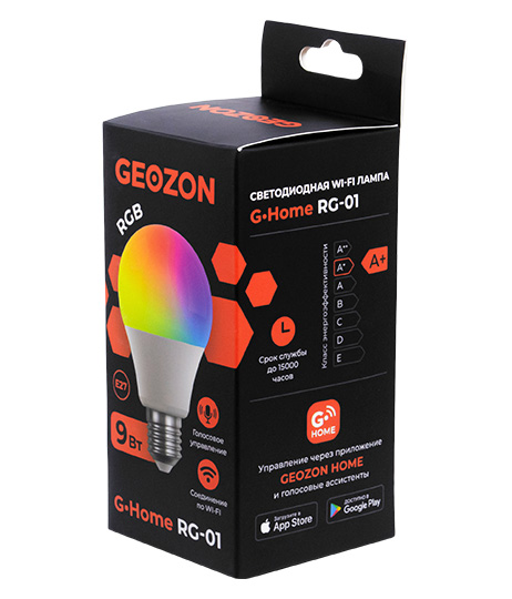 Фотография GEOZON LED лампа RGB / E27