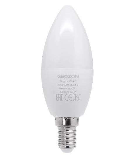Фотография GEOZON LED лампа RGB / E14
