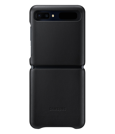 Фотография Samsung Чехол-накладка Leather Cover Z Flip